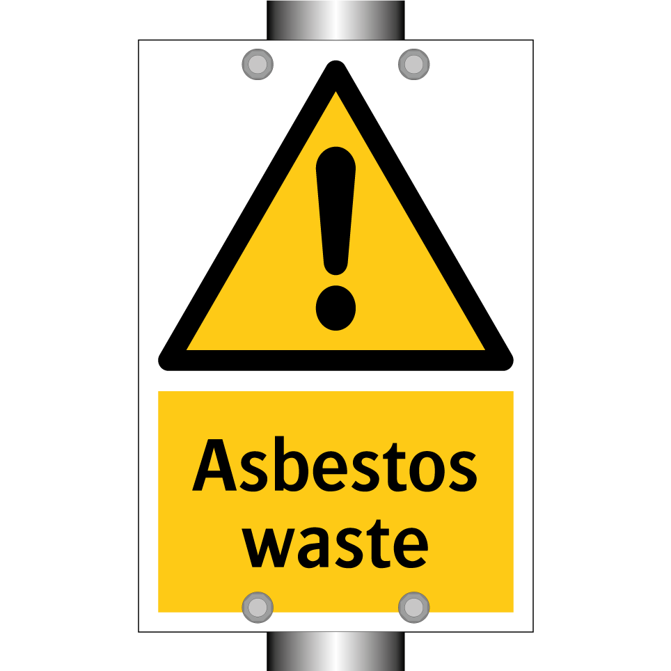 Asbestos waste