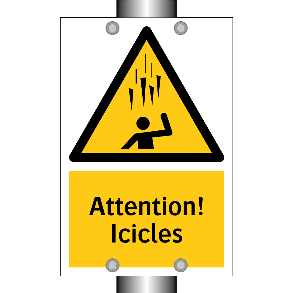 Attention! Icicles