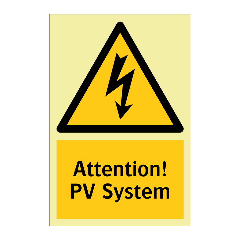 Attention! PV System