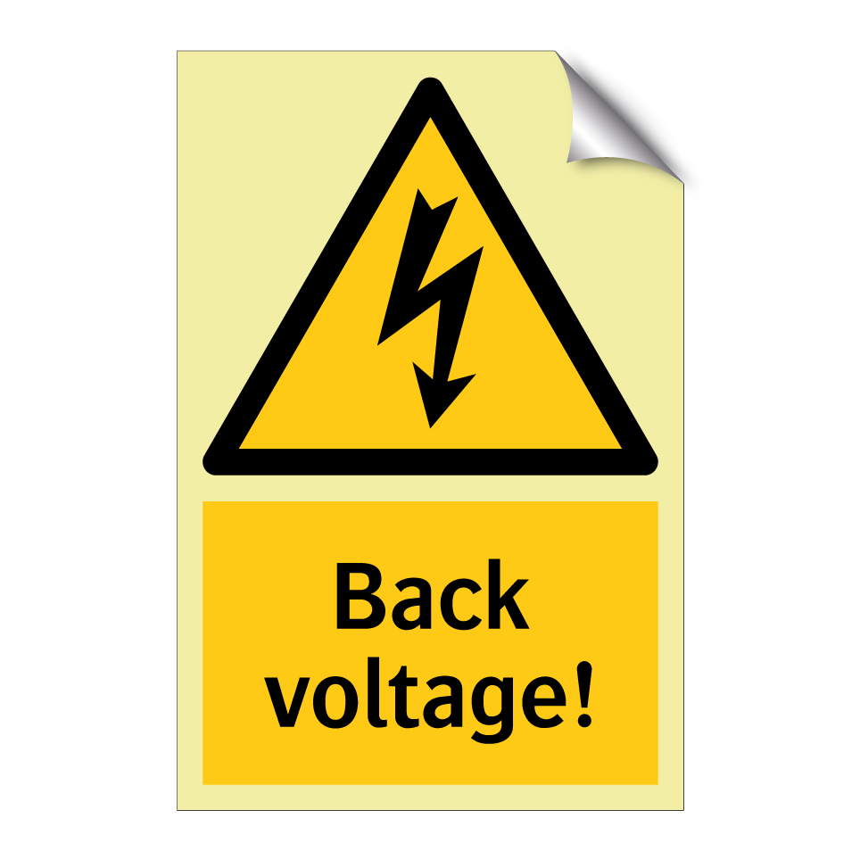 Back voltage!