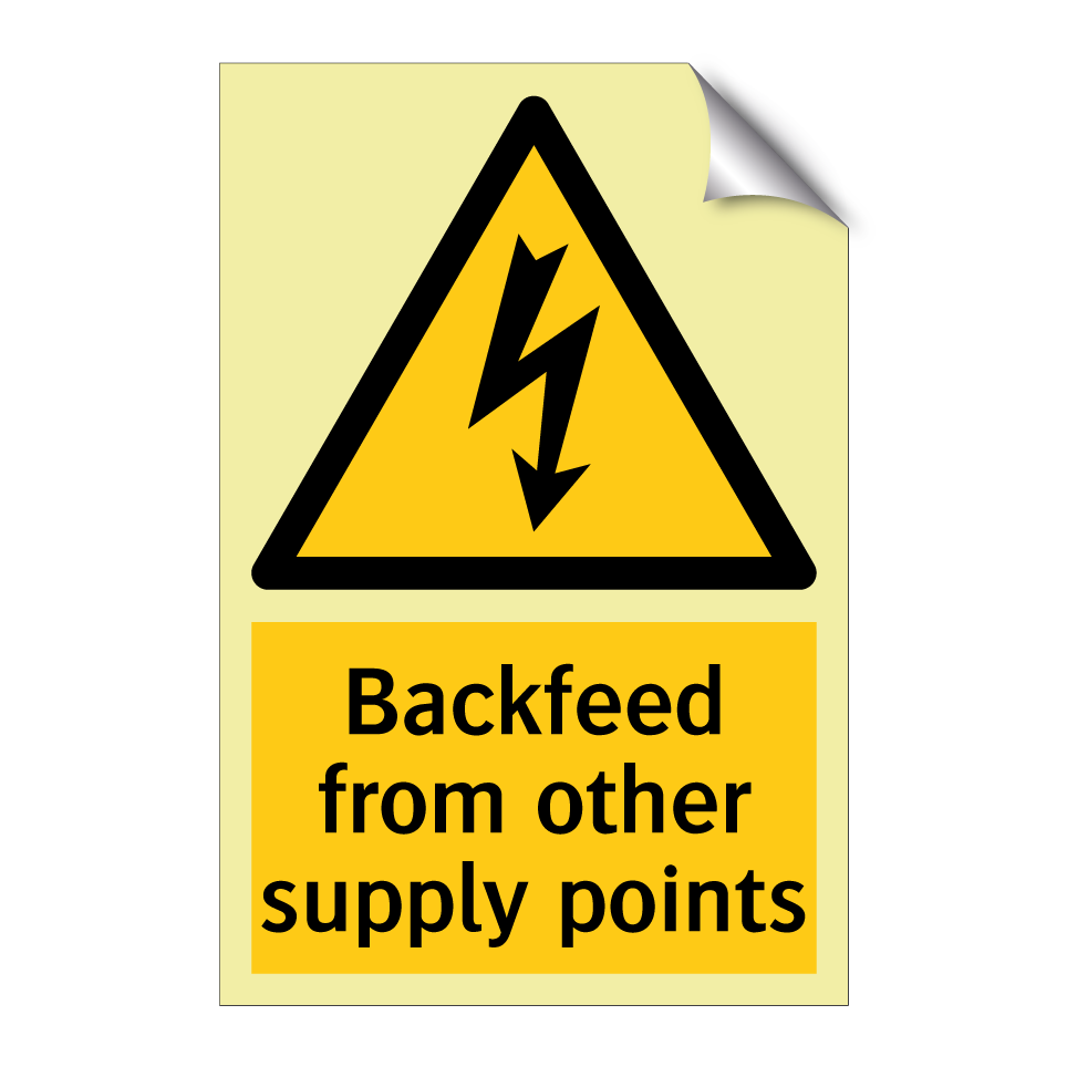 Backfeed from other supply points