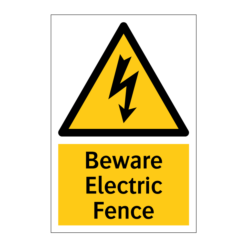 Beware Electric Fence