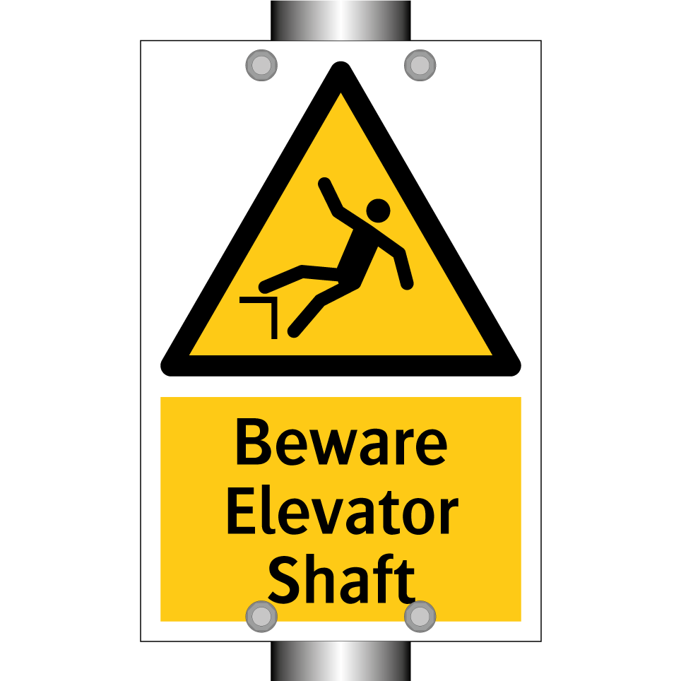 Beware Elevator Shaft