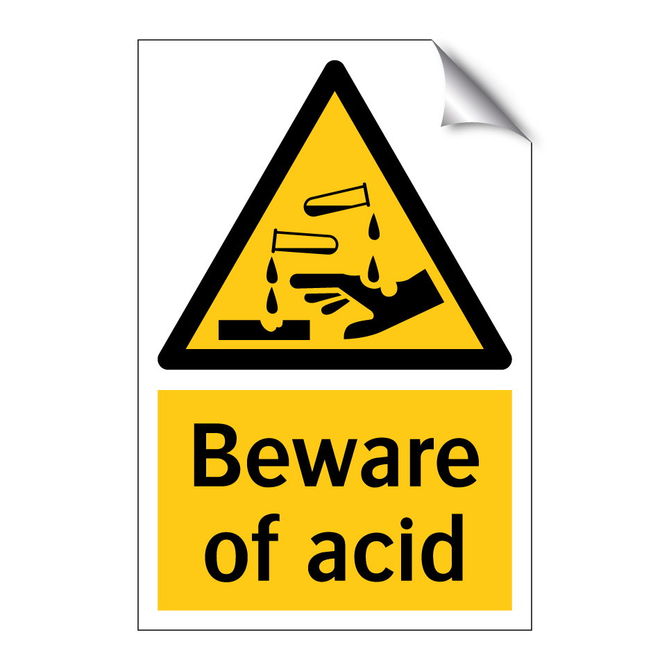 Beware of acid