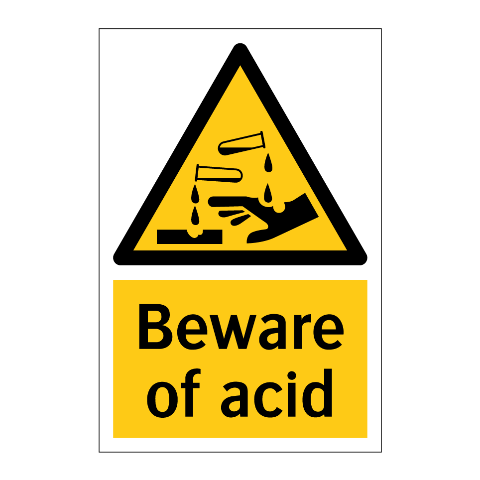 Beware of acid