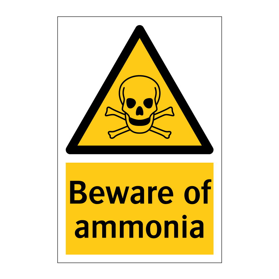 Beware of ammonia
