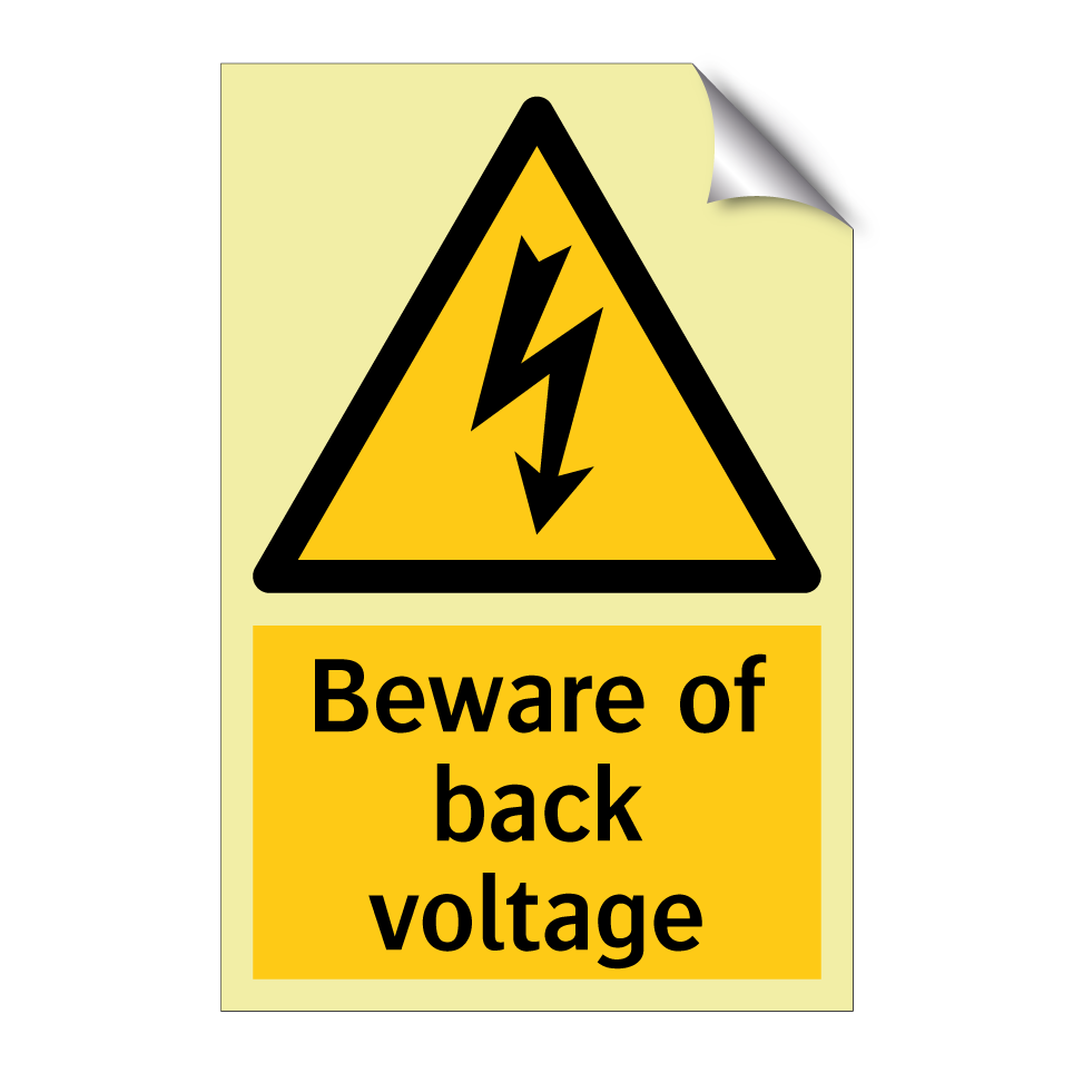 Beware of back voltage