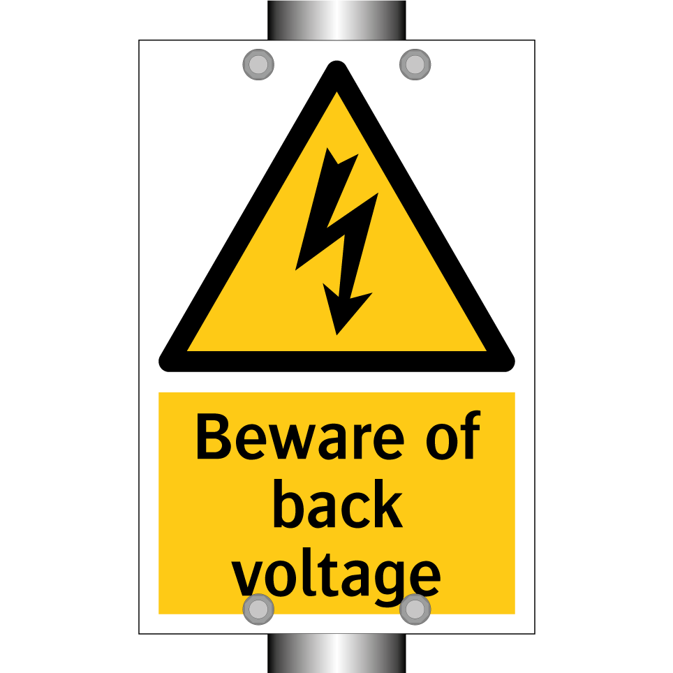 Beware of back voltage