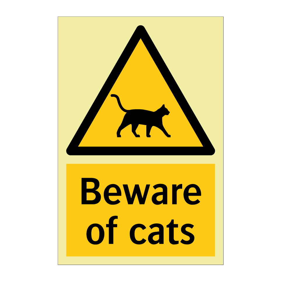 Beware of cats