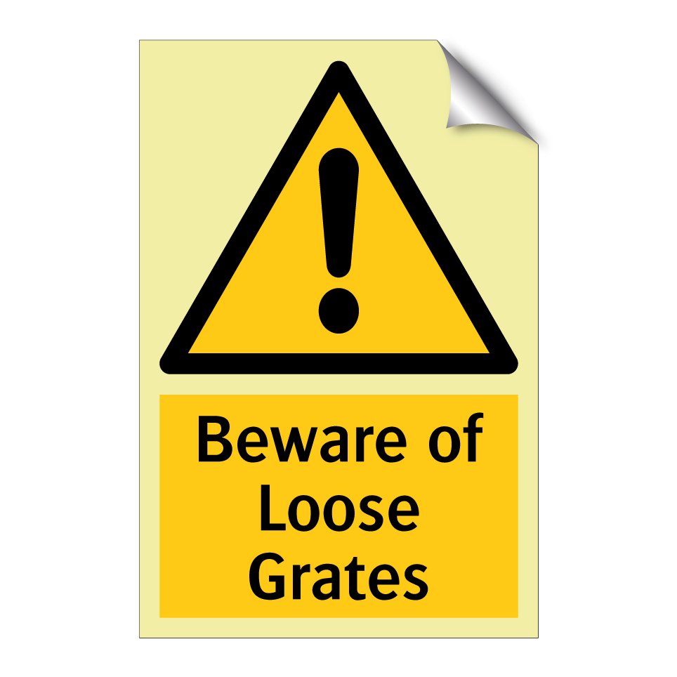 Beware of Loose Grates