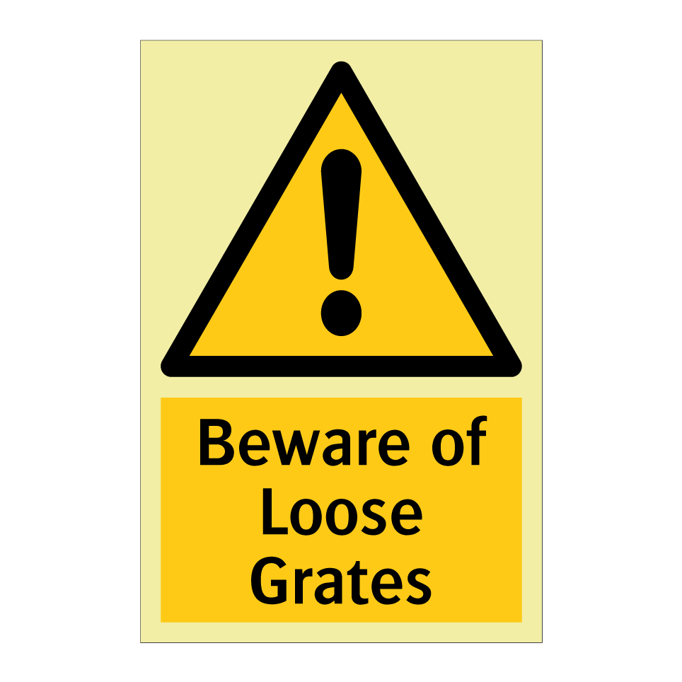 Beware of Loose Grates