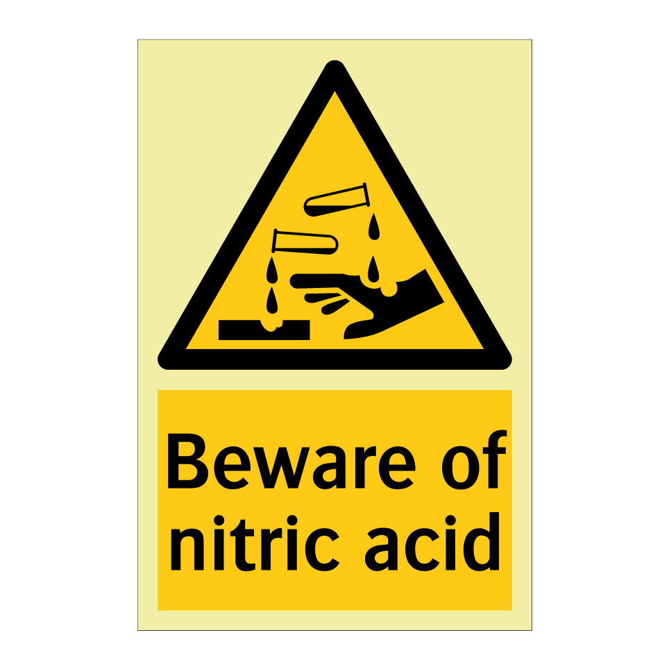 Beware of nitric acid