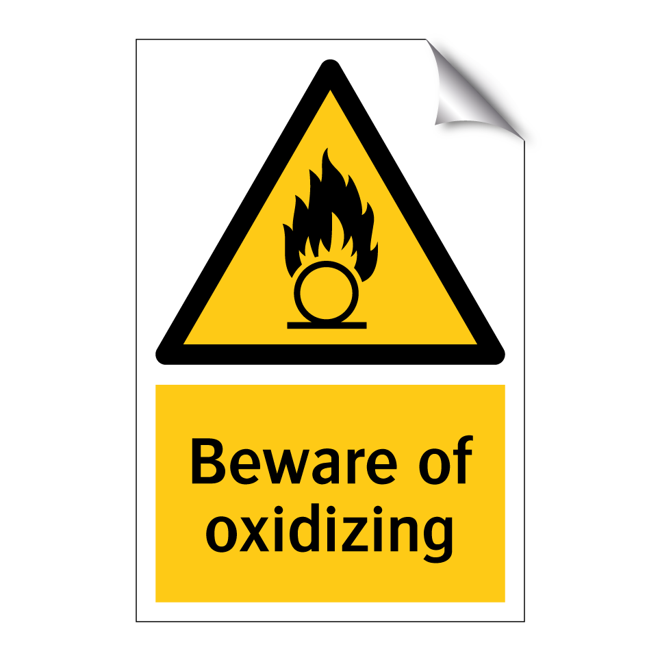 Beware of oxidizing