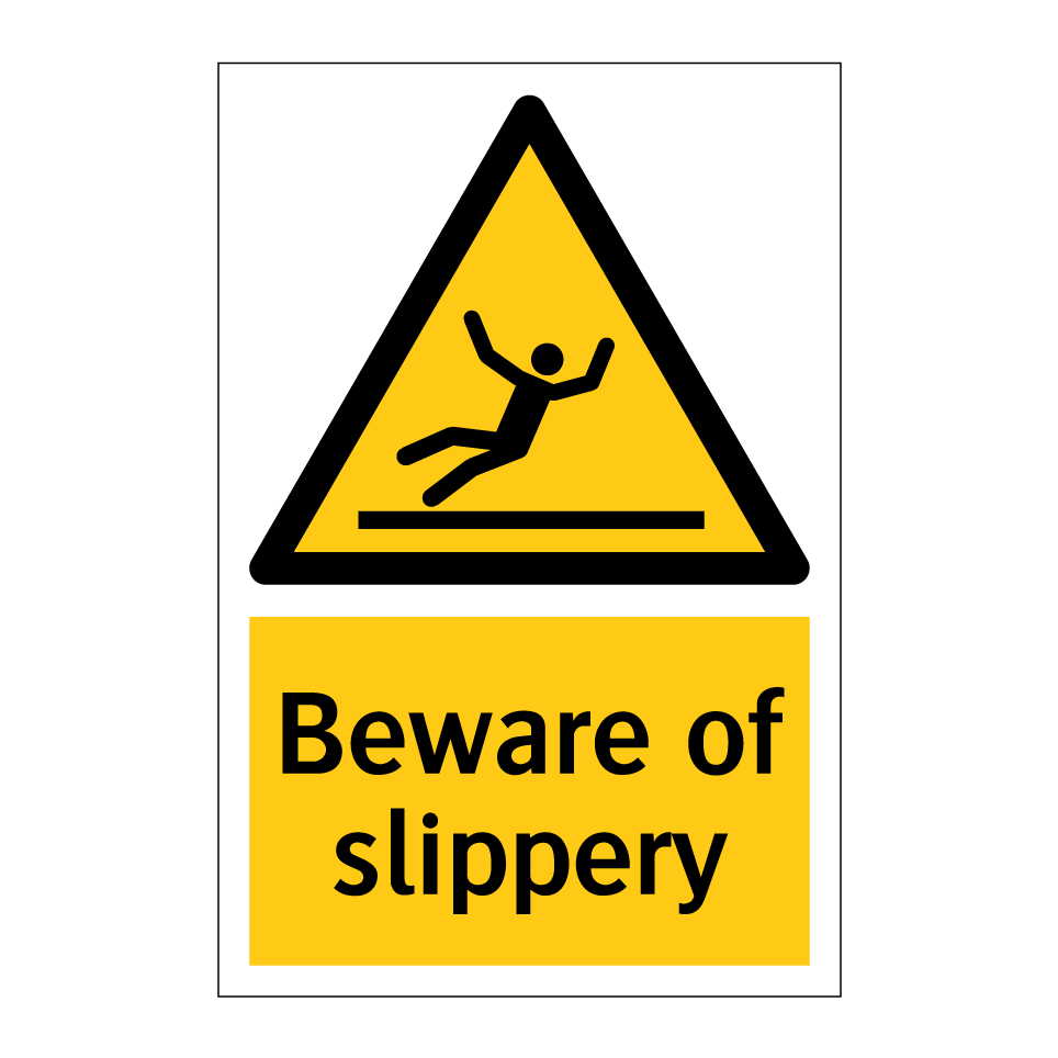 Beware of slippery