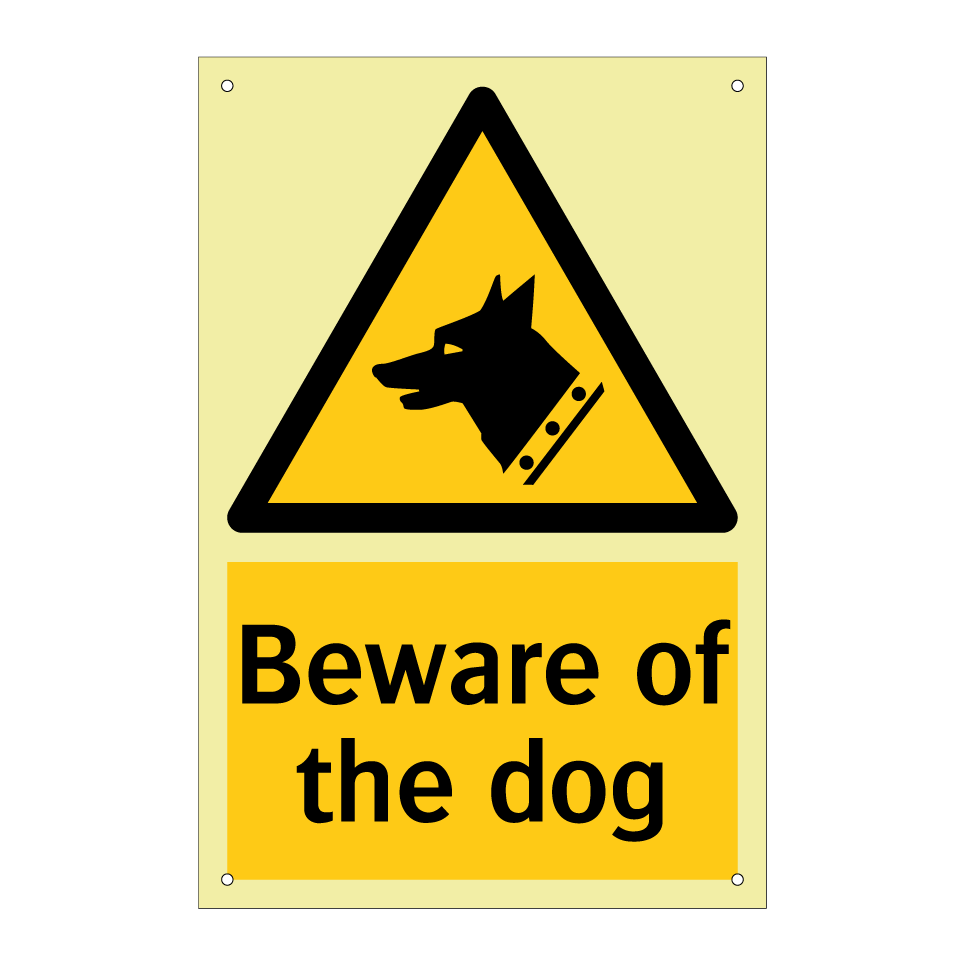 Beware of the dog