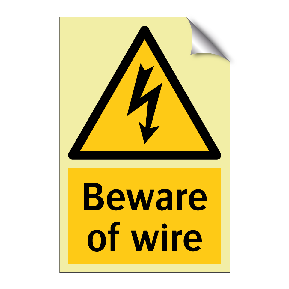 Beware of wire