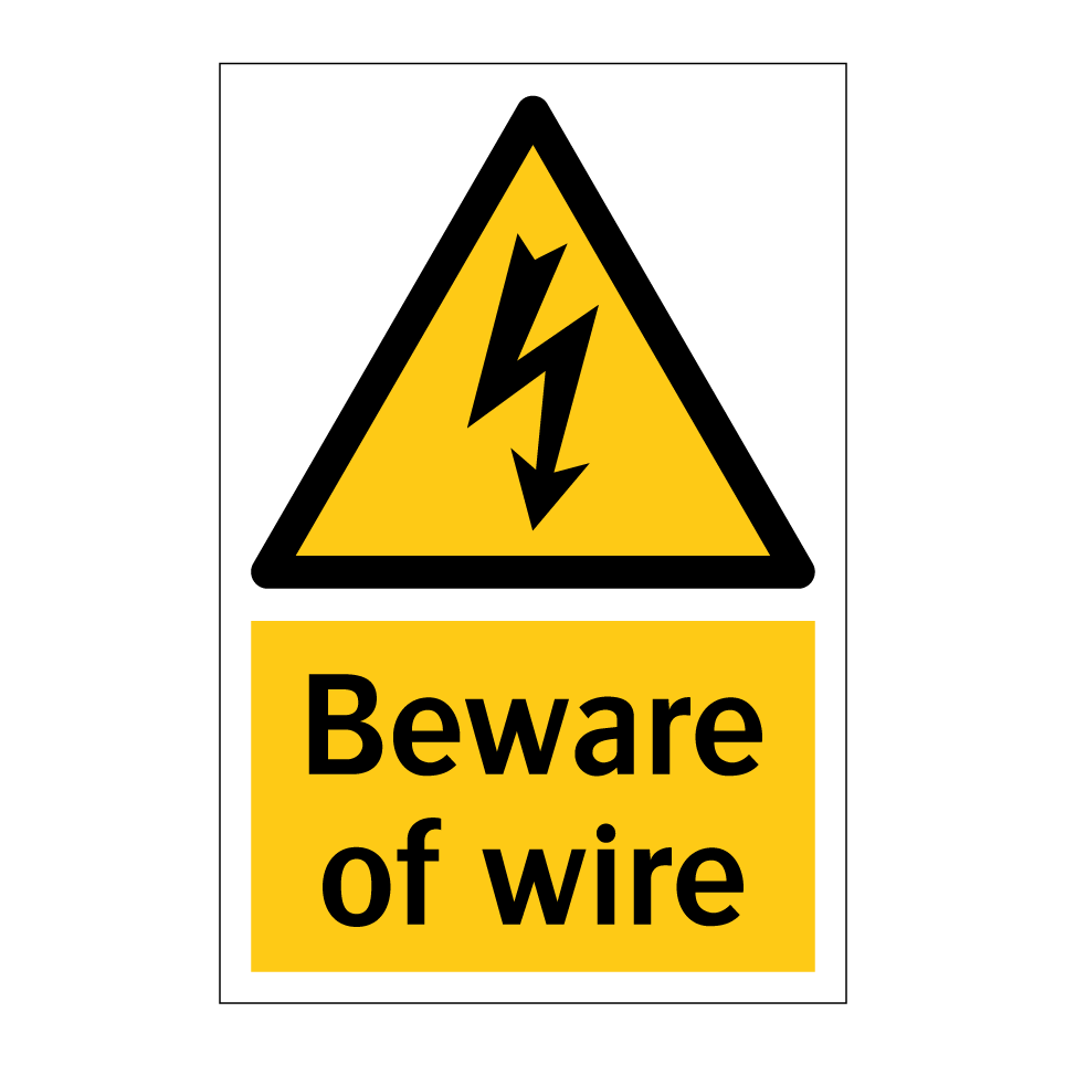 Beware of wire