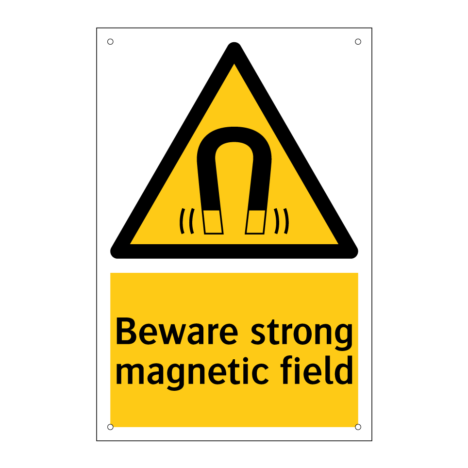 Beware strong magnetic field