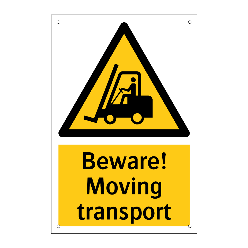 Beware! Moving transport