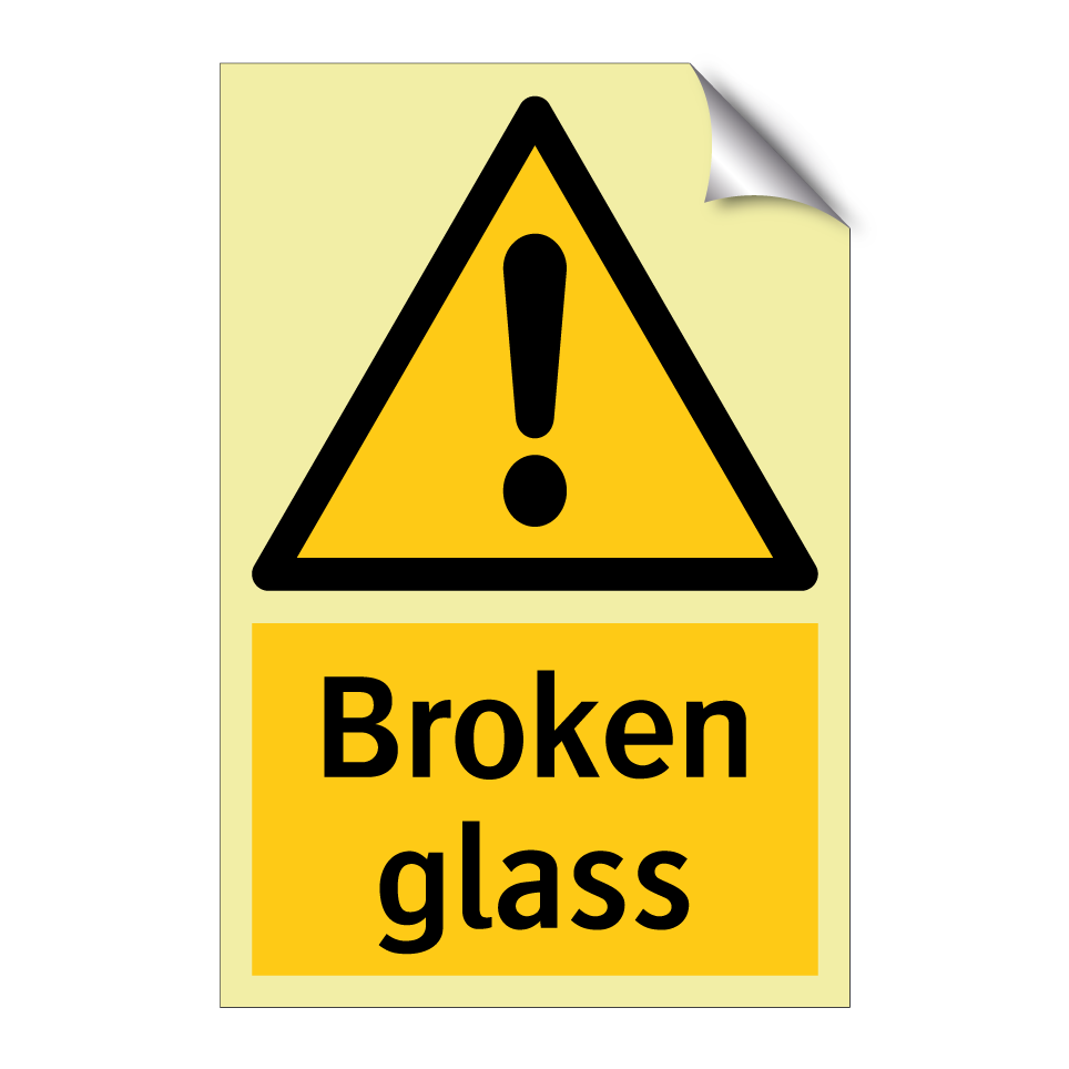 Broken glass