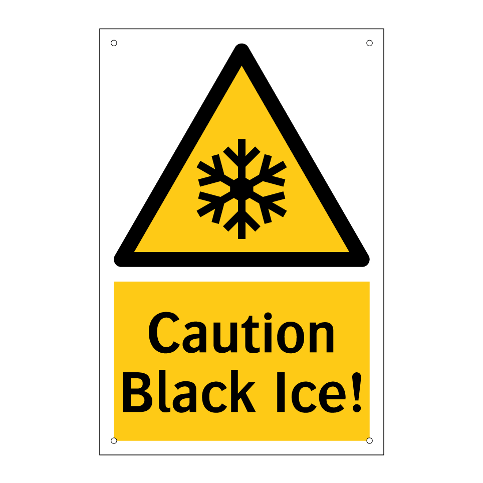 Caution Black Ice!