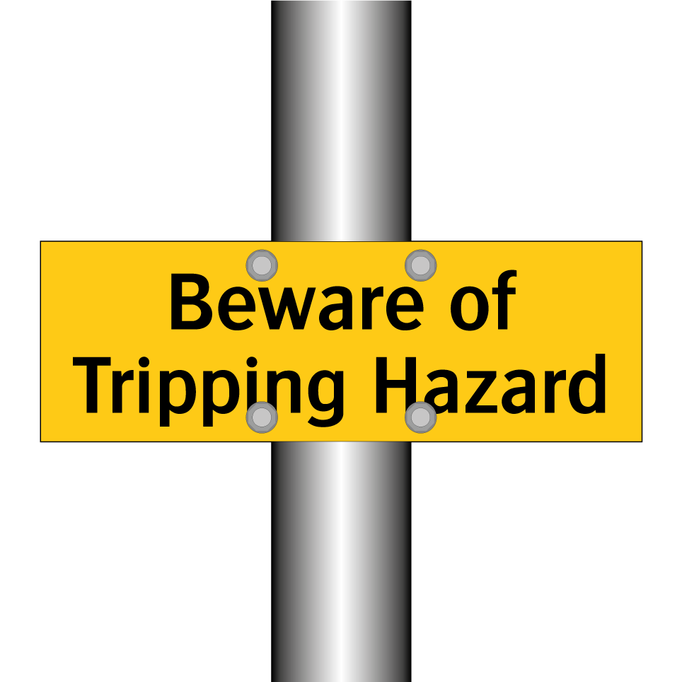 Beware of Tripping Hazard
