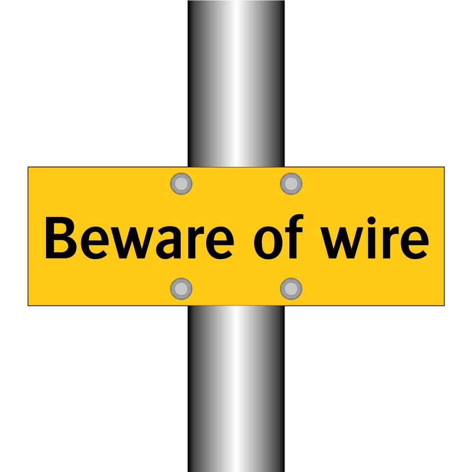 Beware of wire