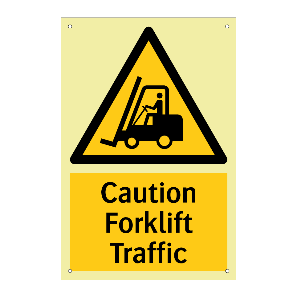 Caution Forklift Traffic