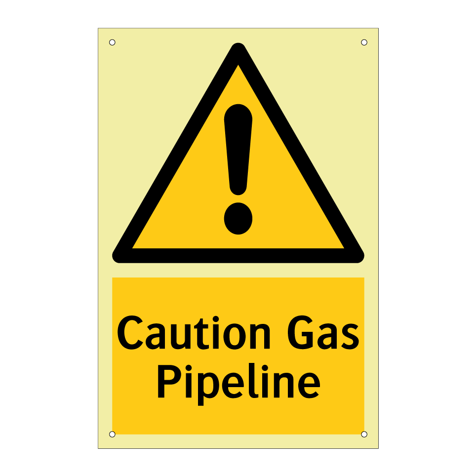 Caution Gas Pipeline