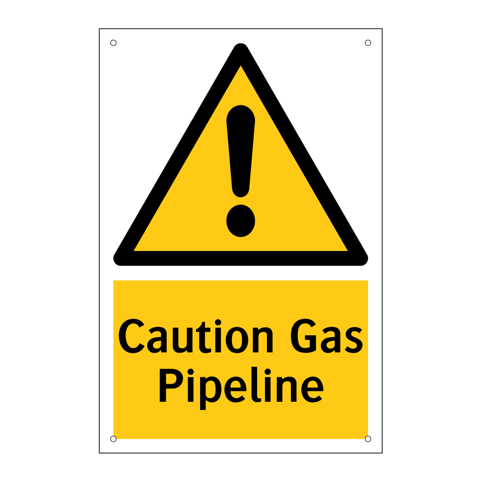 Caution Gas Pipeline