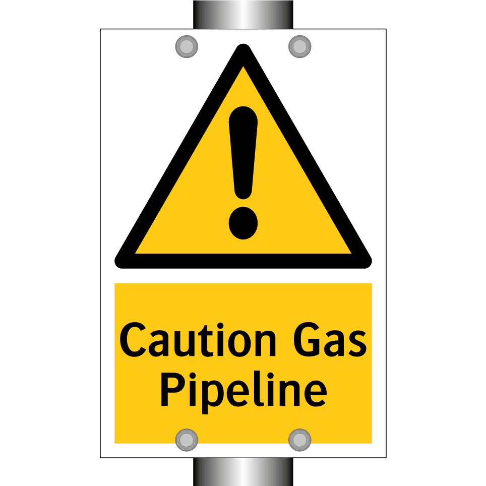Caution Gas Pipeline
