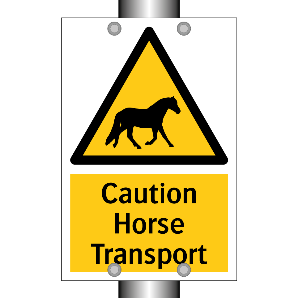 Caution Horse Transport
