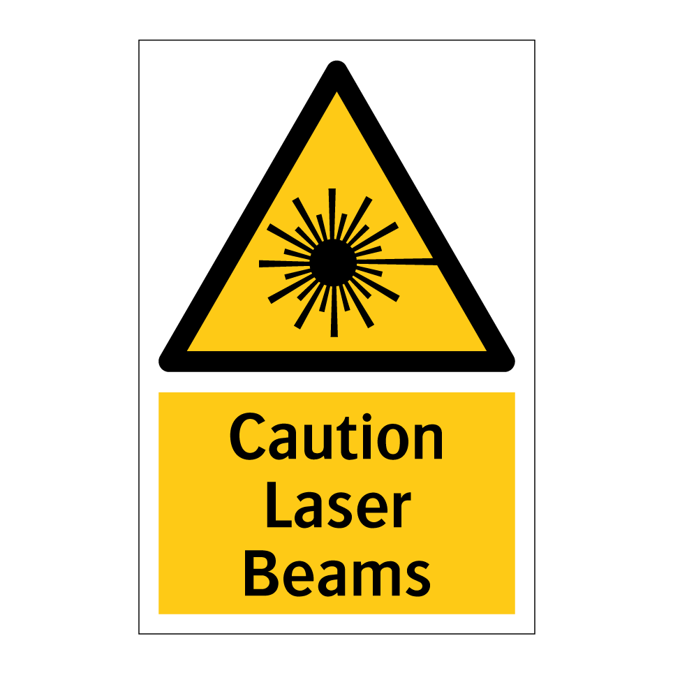 Caution Laser Beams