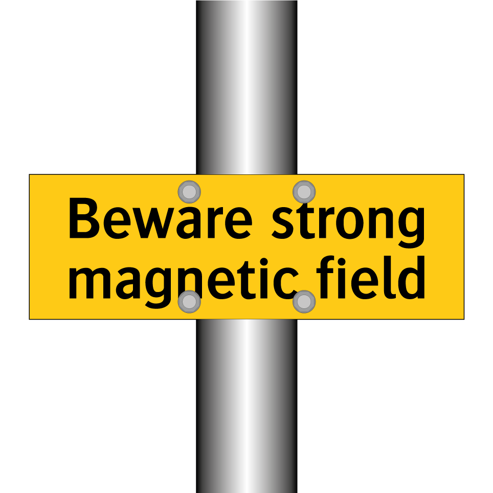 Beware strong magnetic field