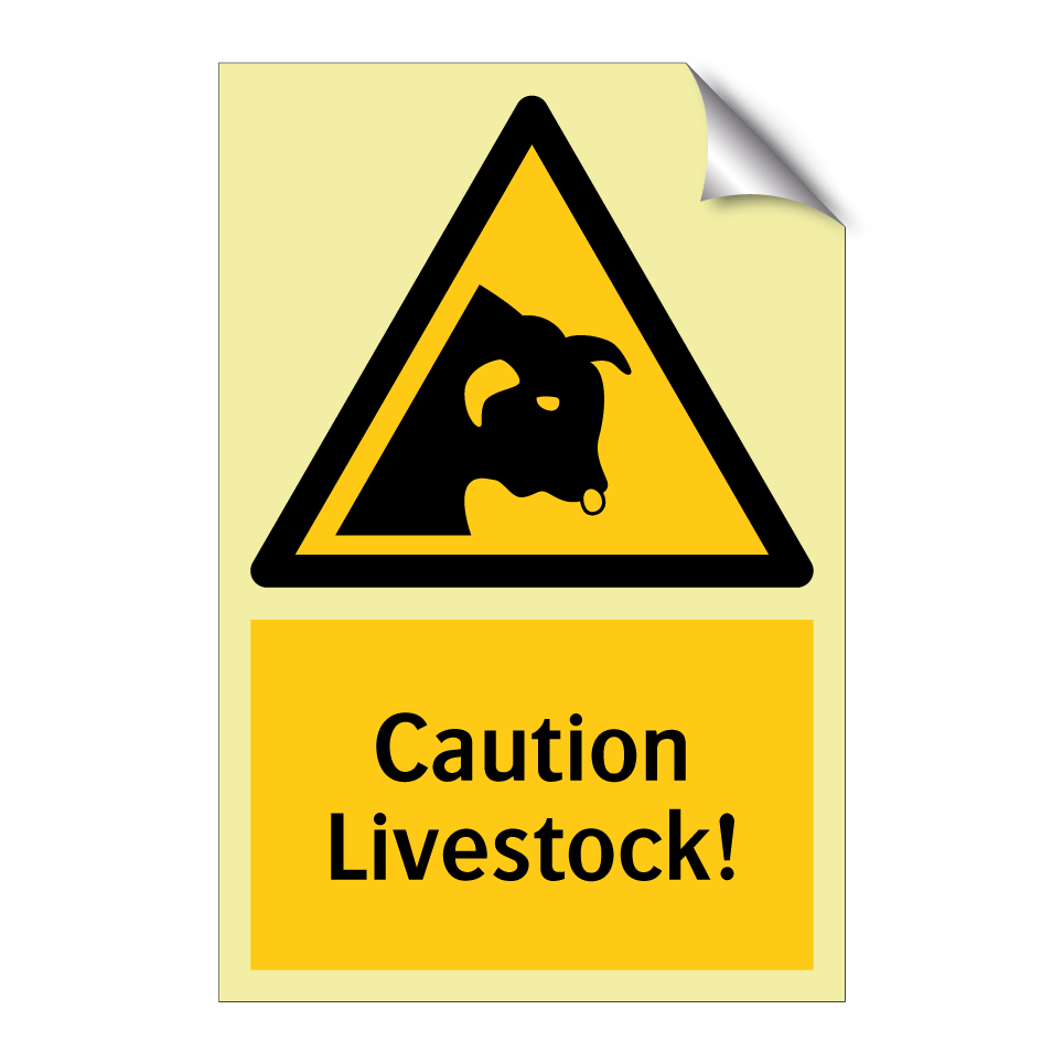 Caution Livestock!