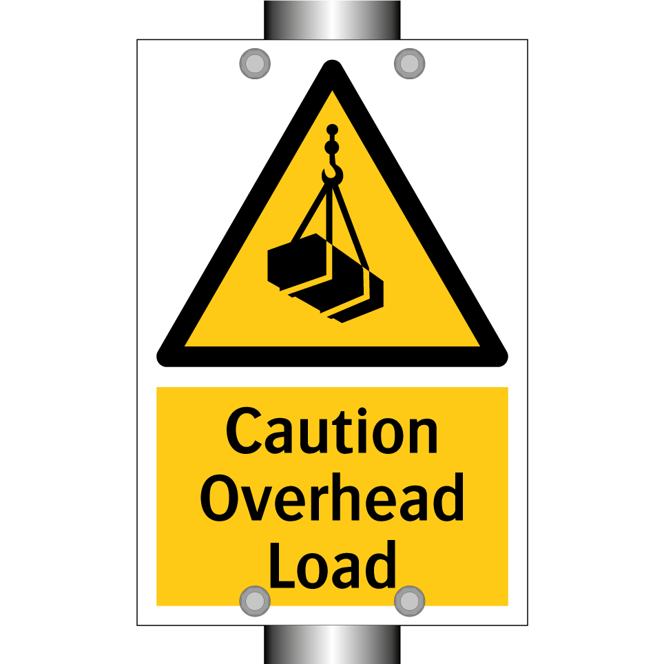 Caution Overhead Load