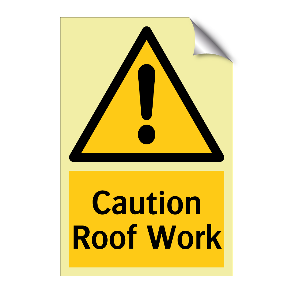 Caution Roof Work