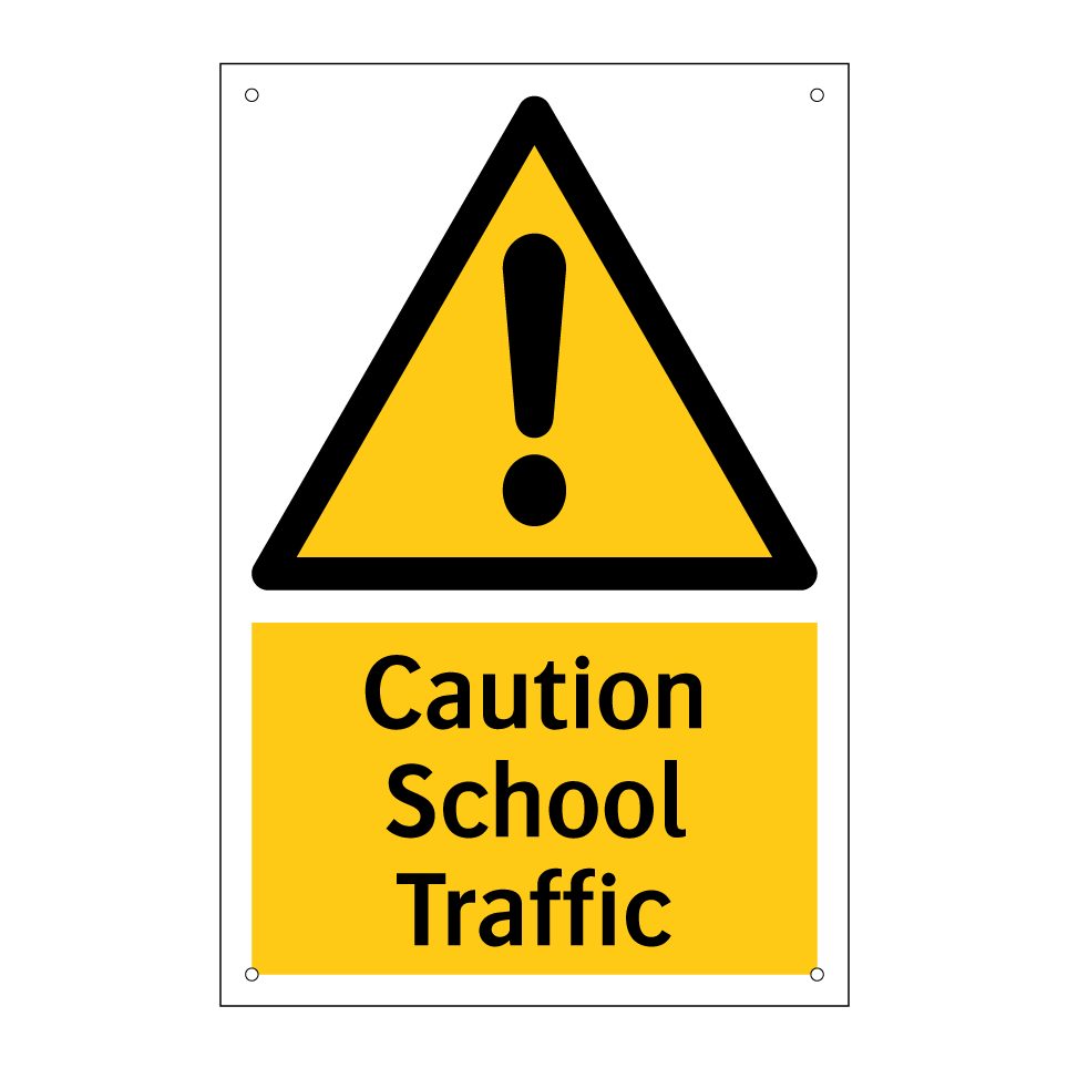 Caution School Traffic