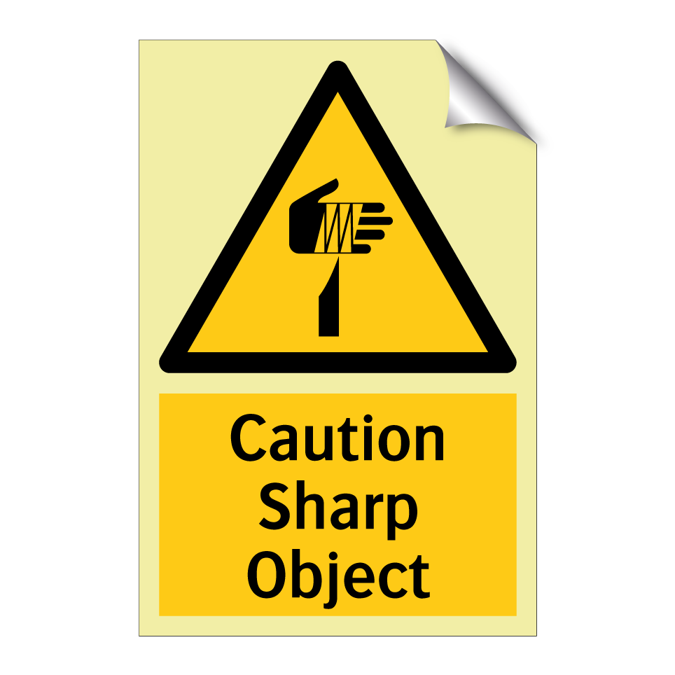 Caution Sharp Object