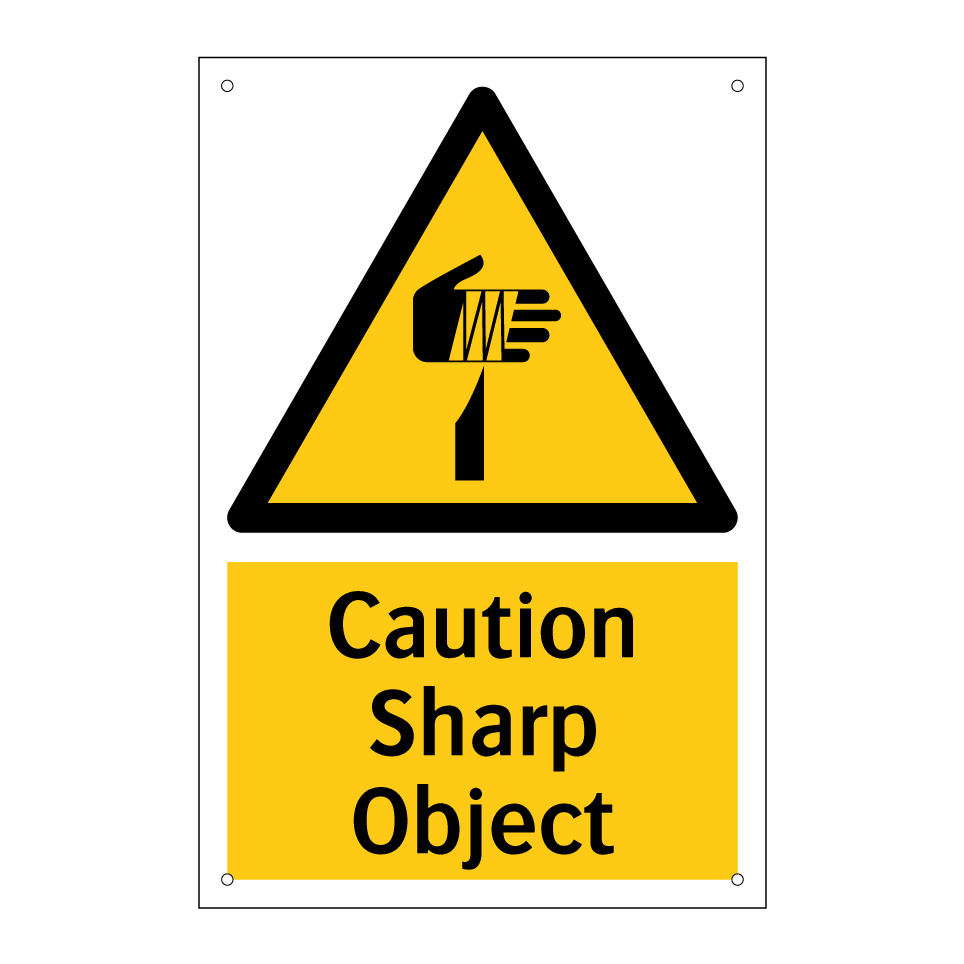 Caution Sharp Object
