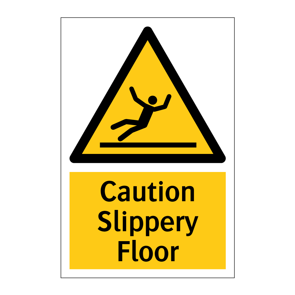 Caution Slippery Floor