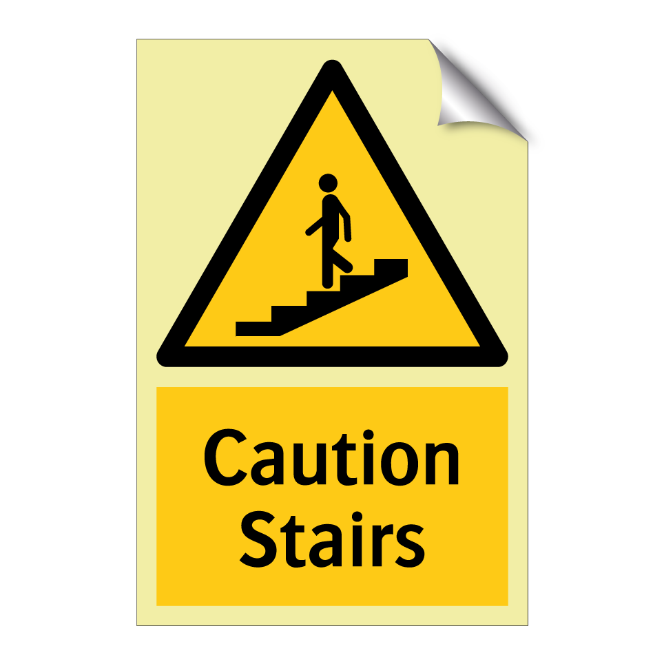 Caution Stairs