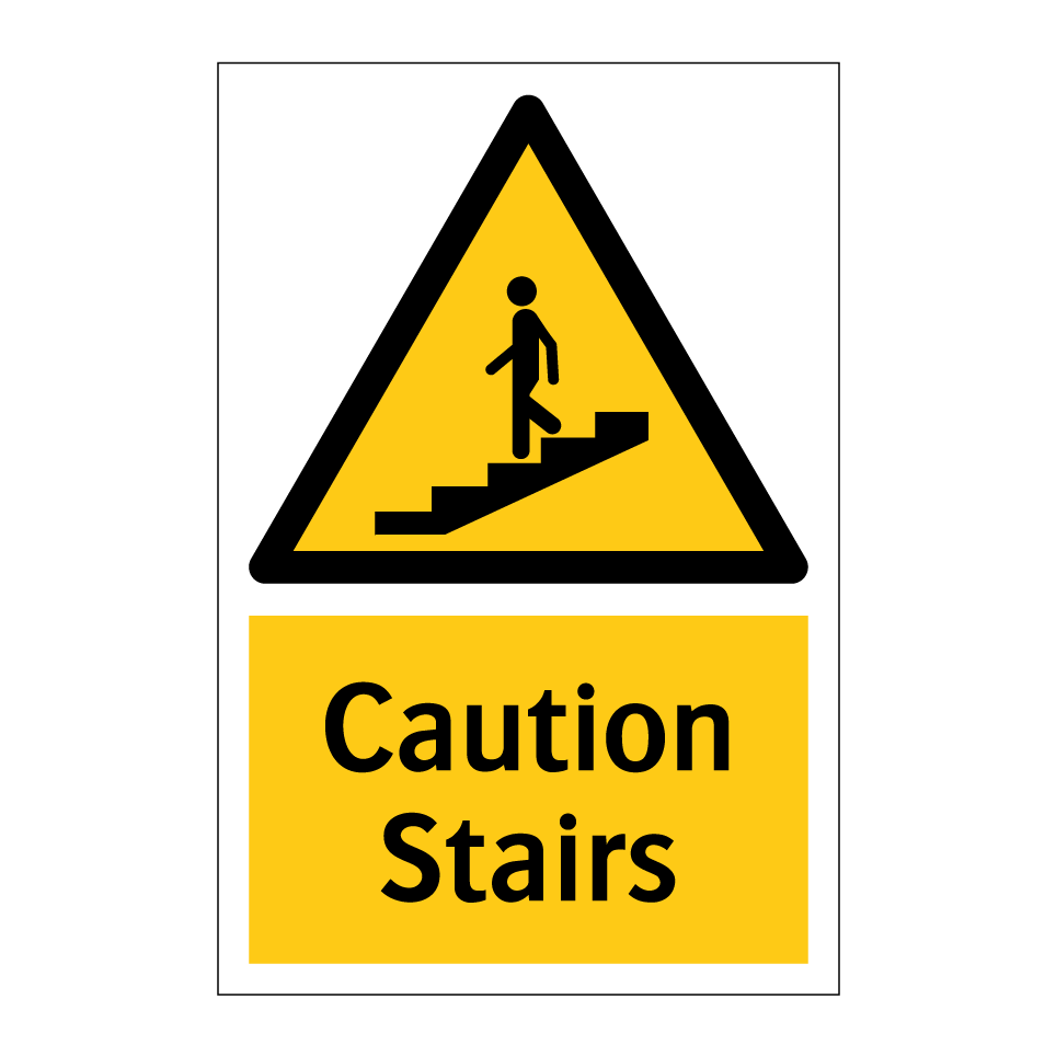 Caution Stairs