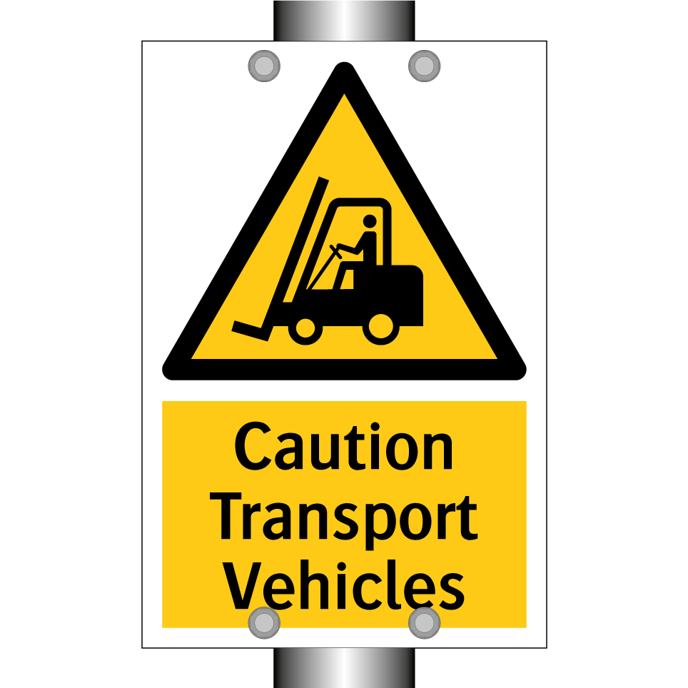 Caution Transport Vehicles