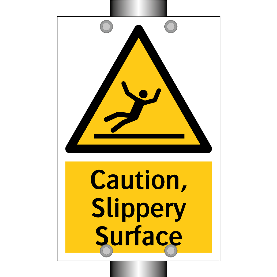 Caution, Slippery Surface