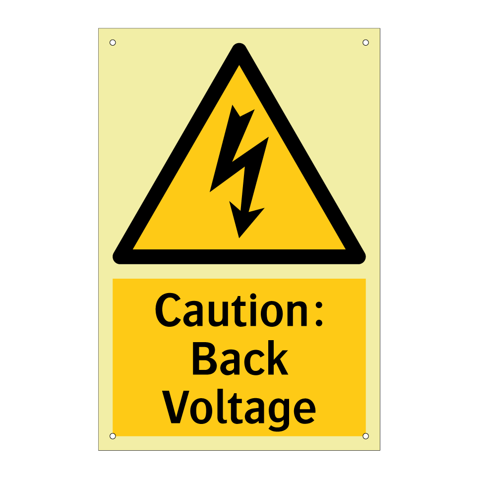 Caution: Back Voltage