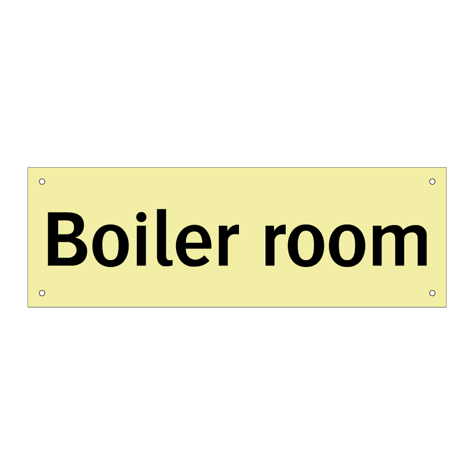 Boiler room