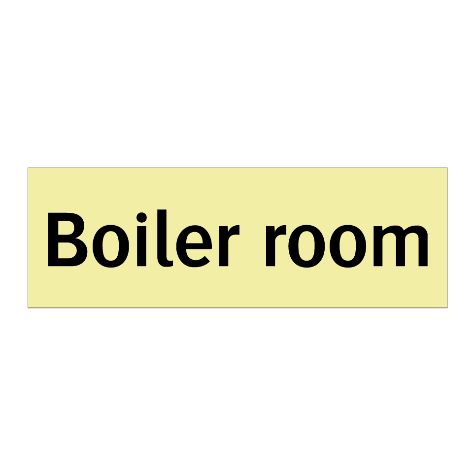 Boiler room