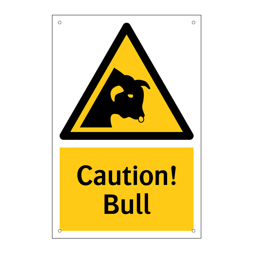 Caution! Bull