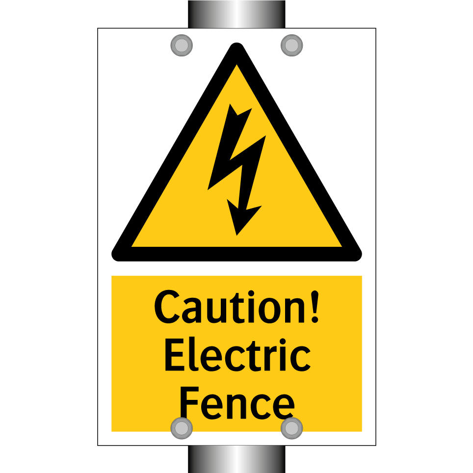 Caution! Electric Fence